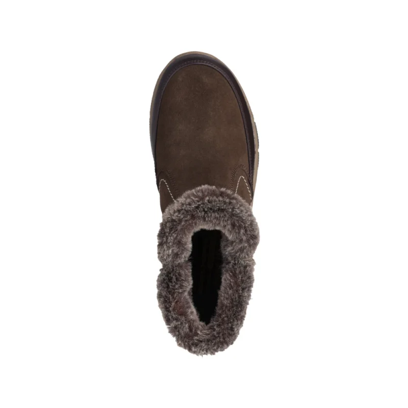 نیم بوت زنانه اسکچرز مدل 167403 Relaxed Fit: Easy Going - Warm Escape قهوه CHOC