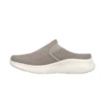 صندل مردانه اسکچرز مدل 232474 Skech Lite Pro Slip On Clogs TPE خاکی