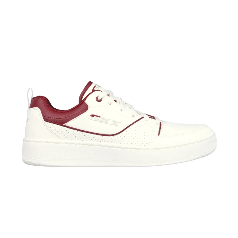 خرید کفش مردانه اسکچرز مدل 232472 Sport Court 92 - Ottoman Skechers WRD سفید قرمز