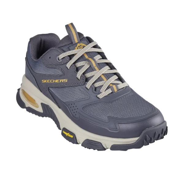 خرید کفش طوسی مردانه اسکچرز مدل 237553 CHAR Skech-Air Envoy - Sleek Envoy Skechers از سایت ایران اسکیچرز