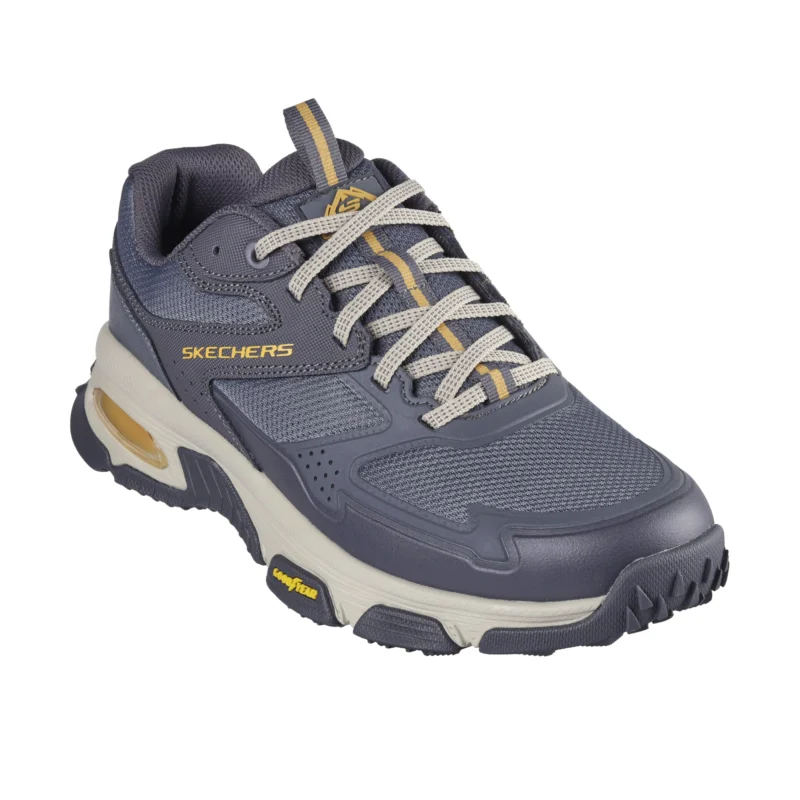 خرید کفش طوسی مردانه اسکچرز مدل 237553 CHAR Skech-Air Envoy - Sleek Envoy Skechers از سایت ایران اسکیچرز
