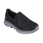 خرید کفش مردانه اسکیچرز مدل 216646 BKGY Skechers GO WALK 7 مشکی طوسی