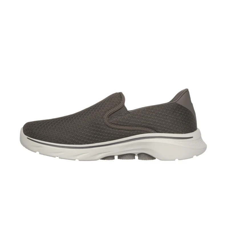 خرید کفش مردانه اسکیچرز مدل 216646 TPE کرم Skechers GO WALK 7