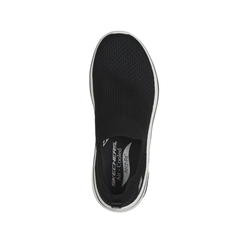 خرید کفش زنانه اسکچرز مدل 125300 BKW Skechers GO WALK Arch Fit 2.0 - Paityn مشکی زیره سفید