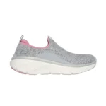 کفش زنانه اسکچرز مدل 150092 GYPK Skechers Relaxed Fit: D'Lux Walker 2.0 - Bold State طوسی صورتی