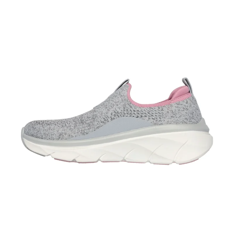 کفش زنانه اسکچرز مدل 150092 GYPK Skechers Relaxed Fit: D'Lux Walker 2.0 - Bold State طوسی صورتی