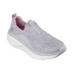 کفش زنانه اسکچرز مدل 150092 GYPK Skechers Relaxed Fit: D'Lux Walker 2.0 - Bold State طوسی صورتی