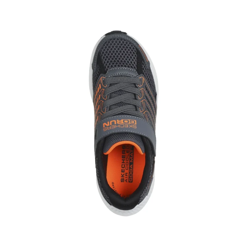 خرید کفش پسرانه اسکچرز مدل 405043L CCOR Skechers Go Run Consistent 2.0 طوسی نارنجی