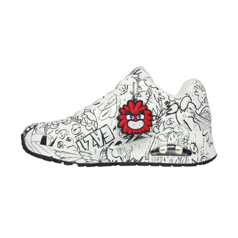قیمت و خرید کفش زنانه اسکچرز مدل 177972 WBK Vexx: Uno - Process Sketch Skechers سفید