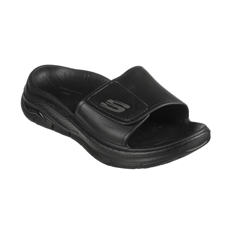 خرید دمپایی مشکی مردانه اسکچرز مدل 243159 BBK Foamies: Arch Fit - Feelin Fresh Skechers