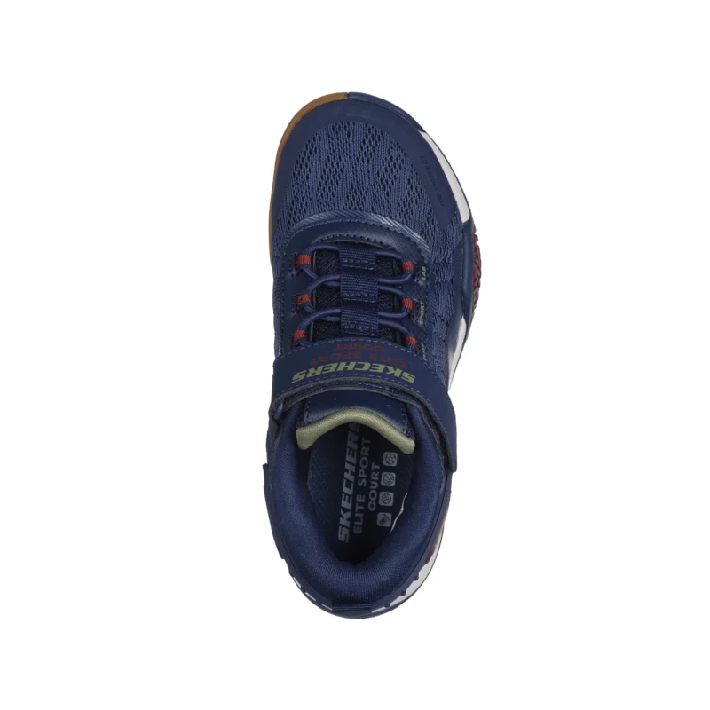خرید کفش سرمه‌ای پسرانه اسکچرز مدل 403968L NVMT Elite Sport Court Skechers راحتی از ایران اسکیچرز