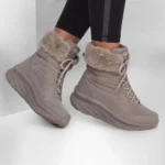 قیمت نیم بوت کرم زنانه اسکچرز مدل 167388 DKTP D'lux Walker - Winter Solstice Skechers
