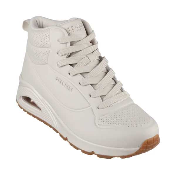 کفش شیری زنانه اسکچرز مدل 177097 OFWT Skechers Uno - Stand High در سایت ایران اسکیچرز