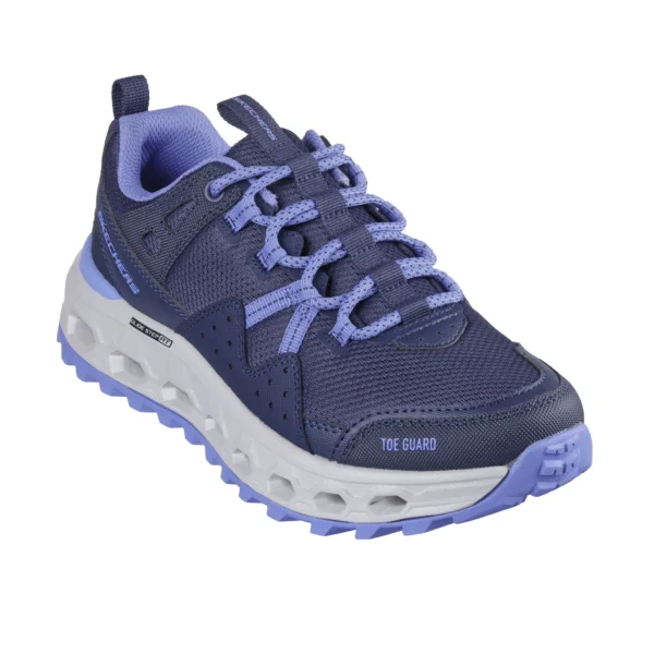 خرید کفش سرمه‌ای طبیعت گردی زنانه اسکچرز مدل 180054 NVBL Glide-Step At-Alpenglow Skechers از نمایندگی ایران اسکیچرز
