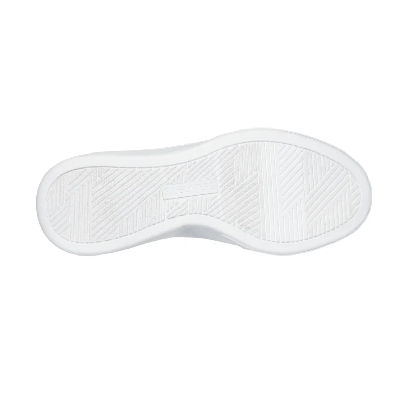 قیمت و خرید کفش چرم زنانه سفید طلایی اسکچرز مدل 185060 WTAN Cordova Classic - Best Behaviour Skechers از سایت ایران اسکیچرز