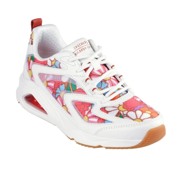 خرید کفش زنانه اسکچرز مدل 177948 WMLT Tres-Air Uno - Ricardo Cavolo Spring Bloom skechers از سایت ایران اسکچرز