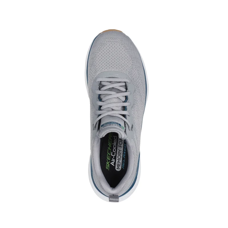 قیمت و خرید کفش مردانه اسکچرز مدل 232836 GYTQ Relaxed Fit: Edgeride - Exxo Skechers طوسی آبی از سایت ایران اسکیچرز