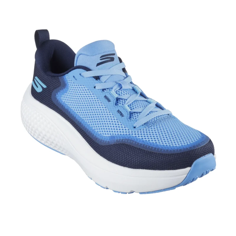 خرید کفش رانینگ مردانه سرمه‌ای آبی اسکچرز مدل 246086 BLNV Go Run Supersonic Max Skechers از سایت ایران اسکیچرز