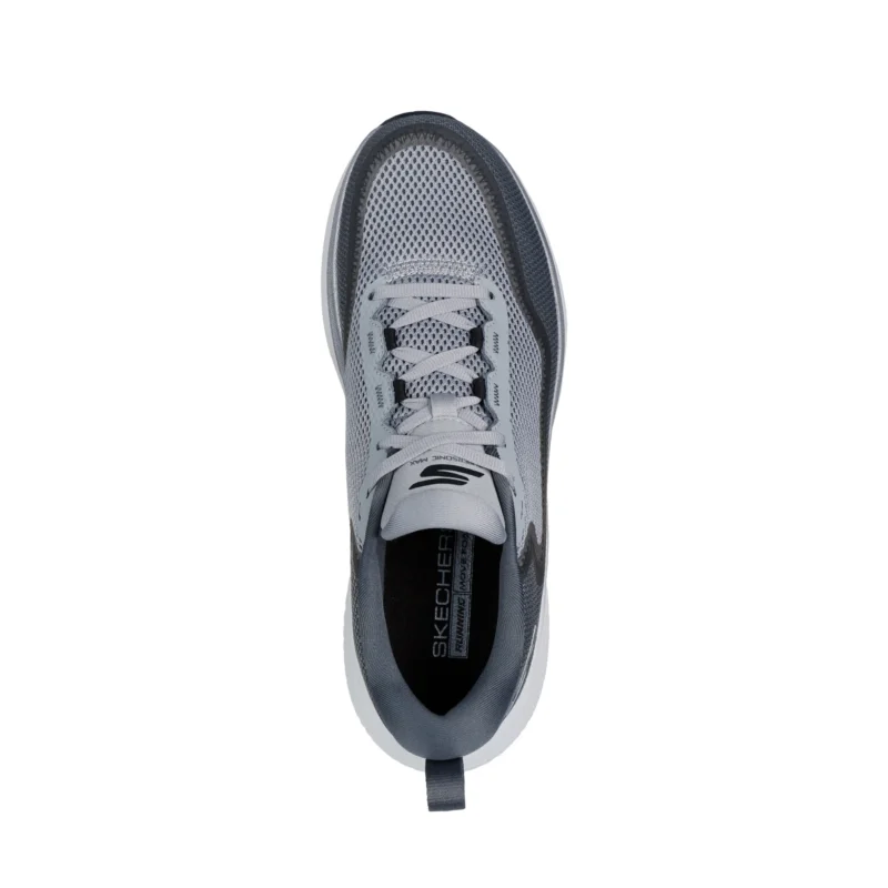 خرید کفش رانینگ مردانه طوسی اسکچرز مدل 246086 GRY Go Run Supersonic Max Skechers سایت ایران اسکیچرز