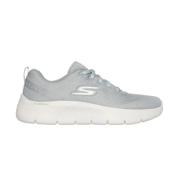 قیمت و خرید کفش بندی طوسی زنانه اسکچرز مدل 124830 GYPK Go Walk Flex - Kali Skechers اورجینال مناسب پیاده روی از ایران اسکیچرز