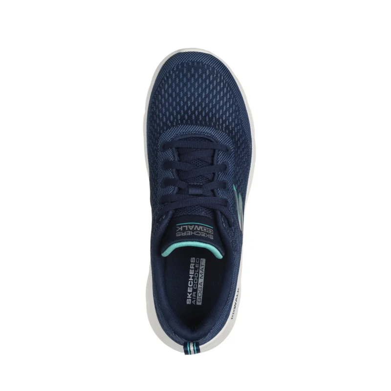 خرید کفش اورجینال بندی سرمه‌ای زنانه اسکچرز مدل 124830 NTLB Go Walk Flex - Kali Skechers با ارسال رایگان