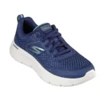 خرید کفش اورجینال بندی سرمه‌ای زنانه اسکچرز مدل 124830 NTLB Go Walk Flex - Kali Skechers با ارسال رایگان