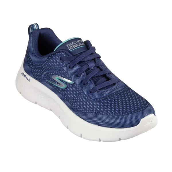 خرید کفش اورجینال بندی سرمه‌ای زنانه اسکچرز مدل 124830 NTLB Go Walk Flex - Kali Skechers با ارسال رایگان