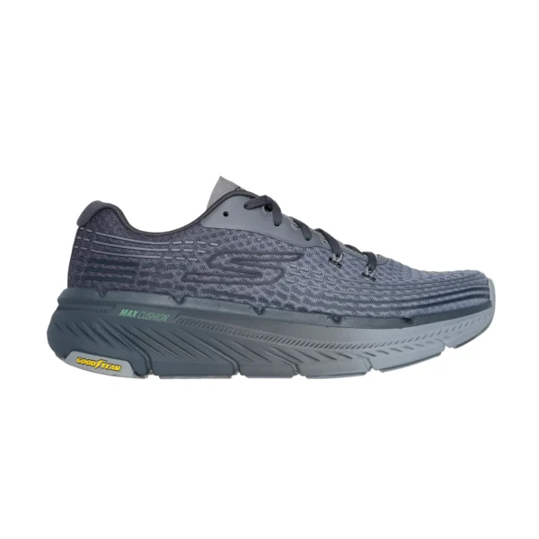 خرید کفش طوسی رانینگ مردانه اسکچرز مدل 220835 CHAR Max Cushioning Premier 2.0 - Vivid 2.0 از ایران اسکیچرز