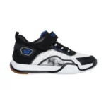 خرید کفش مشکی سفید پسرانه اسکچرز مدل 403968L BKW Elite Sport Court راحتی از اسکیچرز یوسف آباد