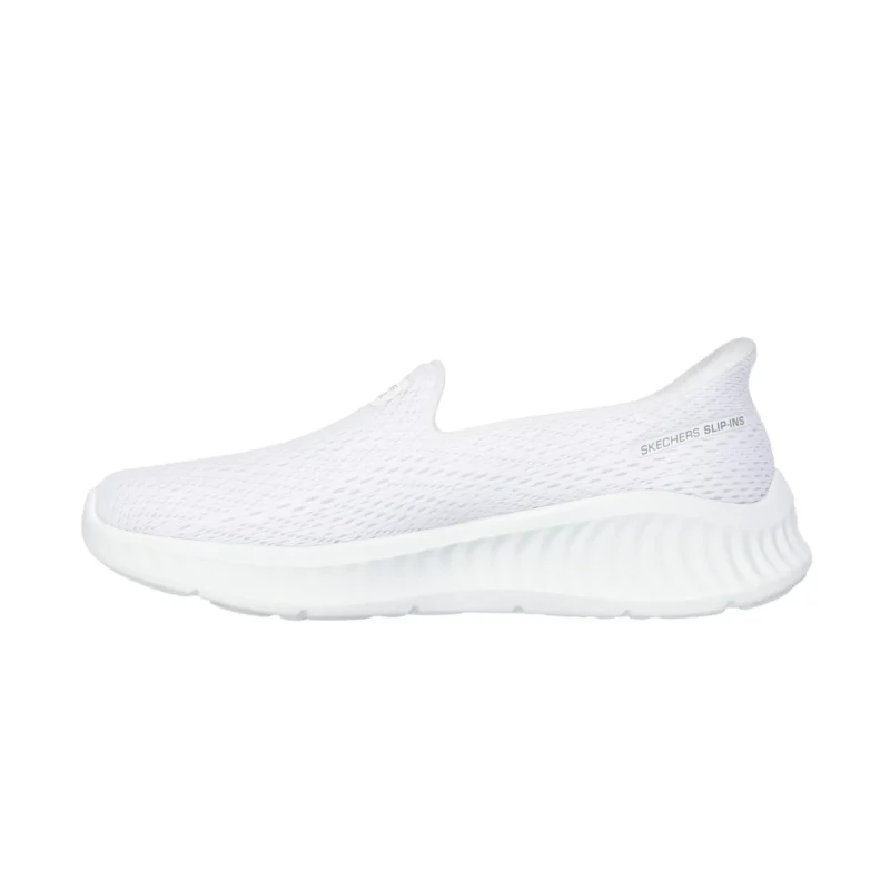 قیمت و خرید کفش سفید بدون بند زنانه اسکچرز مدل 125644 WHT Slip-ins: Go Walk Now - Ivy