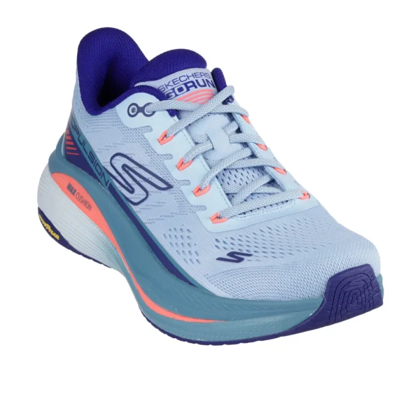 خرید و قیمت کفش سرمه‌ای آبی رانینگ زنانه اسکچرز مدل 128901 LBNV Max Cushioning Propulsion از ایران اسکیچرز