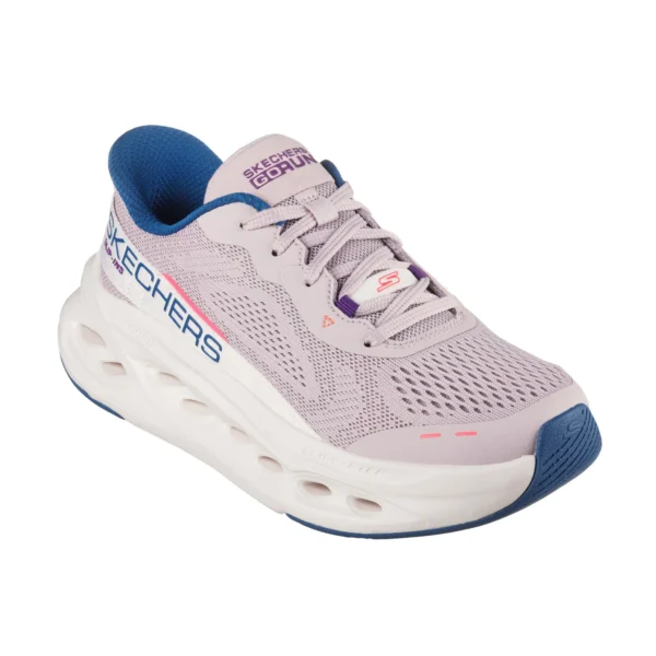 خرید کفش رانینگ کرم بنفش زنانه اسکچرز مدل 129400 LAV Slip-ins: Max Cushioning Glide-Step از تهران اسکیچرز