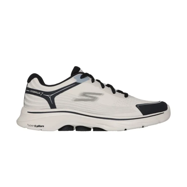 خرید کفش ورزشی راحت کرم مردانه اسکچرز مدل 216556 TPBK Go Walk 7 - Alen از ایران اسکیچرز