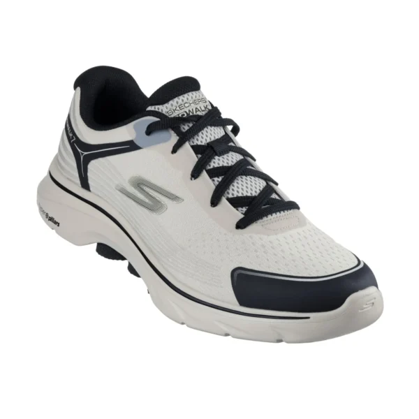 خرید کفش ورزشی راحت کرم مردانه اسکچرز مدل 216556 TPBK Go Walk 7 - Alen از ایران اسکیچرز