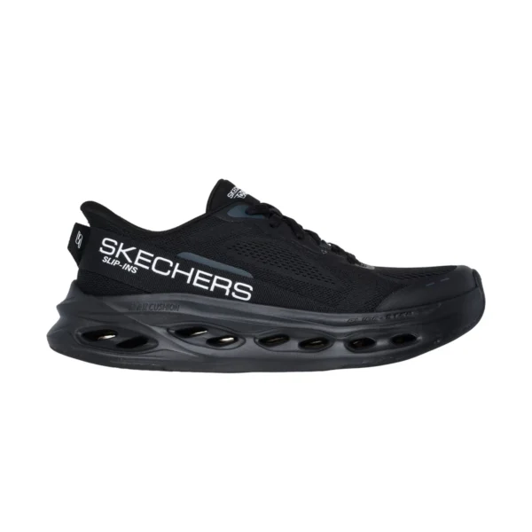 خرید کفش مشکی ورزشی مردانه اسکچرز مدل 220421 BBK Slip-ins: Max Cushioning Glide-Step - Advert از ایران اسکیچرز