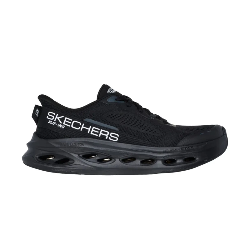 خرید کفش مشکی ورزشی مردانه اسکچرز مدل 220421 BBK Slip-ins: Max Cushioning Glide-Step - Advert از ایران اسکیچرز