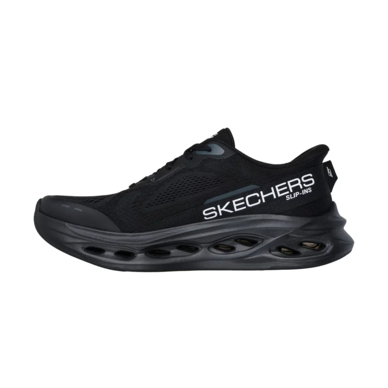 خرید کفش مشکی ورزشی مردانه اسکچرز مدل 220421 BBK Slip-ins: Max Cushioning Glide-Step - Advert از ایران اسکیچرز