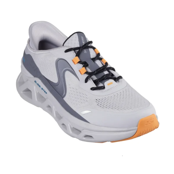 خرید کفش طوسی راحتی مردانه اسکچرز مدل 232921 GYCC Slip-ins: Glide-Step Altus از ایران اسکیچرز