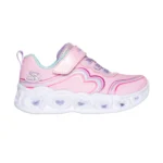 خرید کفش صورتی خردسال دخترانه اسکچرز مدل 302689N LPMT Heart Lights - Retro Hearts از ایران اسیکچرز