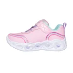 خرید کفش صورتی خردسال دخترانه اسکچرز مدل 302689N LPMT Heart Lights - Retro Hearts از ایران اسیکچرز