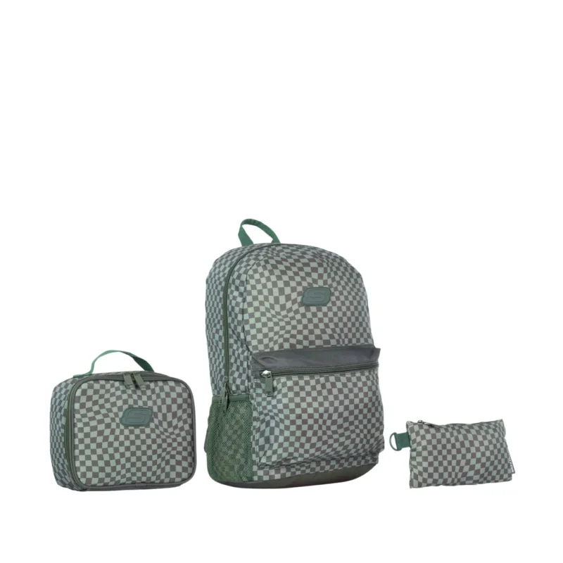 خرید کیف سبز کوله پشتی اسکچرز 3 تکه مدل SKCH8357 OCHK Utility Backpack Set