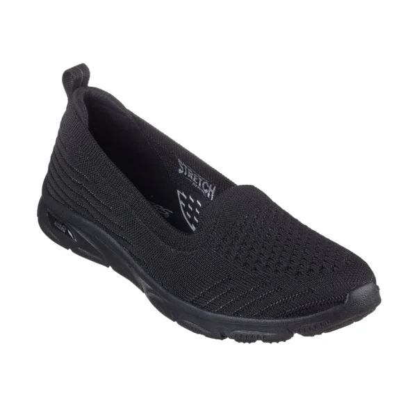 خرید کفش مشکی بدون بند زنانه اسکچرز مدل 100726 BBK Arch Fit Sunny - Comfort Flow از نمایندگی اسکیچرز