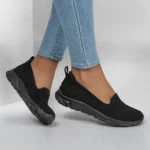 خرید کفش مشکی بدون بند زنانه اسکچرز مدل 100726 BBK Arch Fit Sunny - Comfort Flow از نمایندگی اسکیچرز
