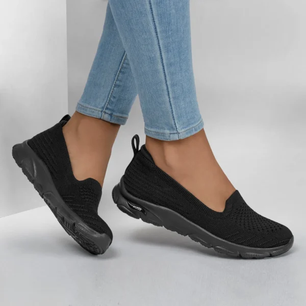 خرید کفش مشکی بدون بند زنانه اسکچرز مدل 100726 BBK Arch Fit Sunny - Comfort Flow از نمایندگی اسکیچرز