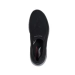 خرید کفش مشکی بدون بند اسکچرز مدل 205345 BLK Relaxed Fit: Arch Fit Crosser - Locke از ایران اسکیچرز