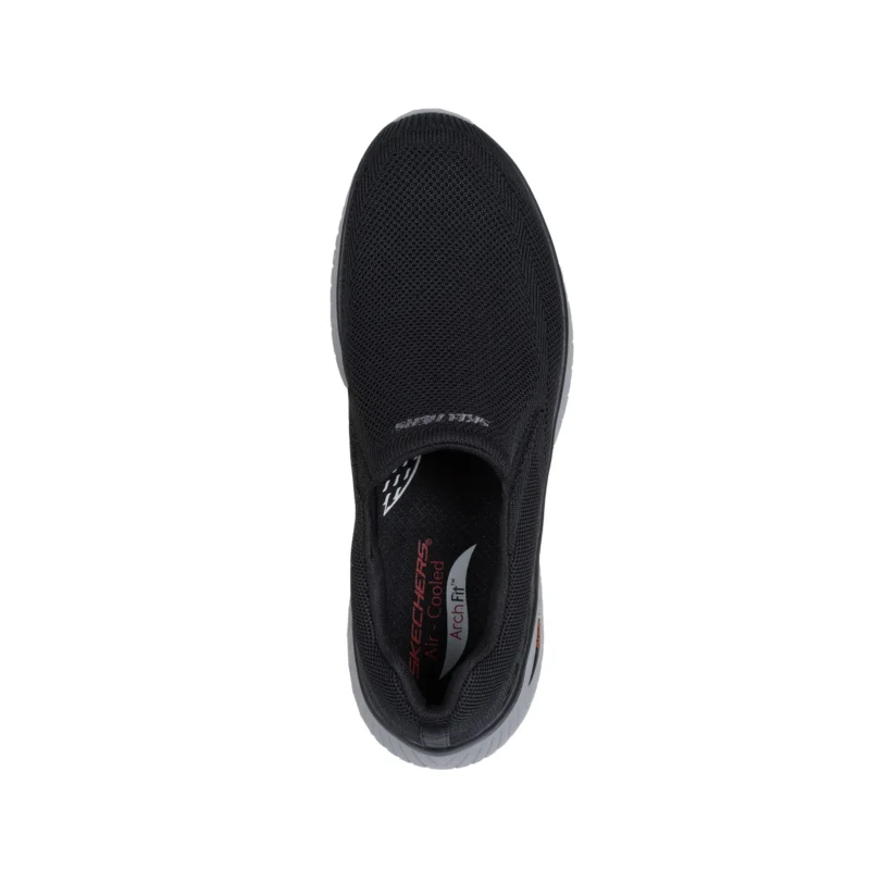 خرید کفش مشکی بدون بند اسکچرز مدل 205345 BLK Relaxed Fit: Arch Fit Crosser - Locke از ایران اسکیچرز