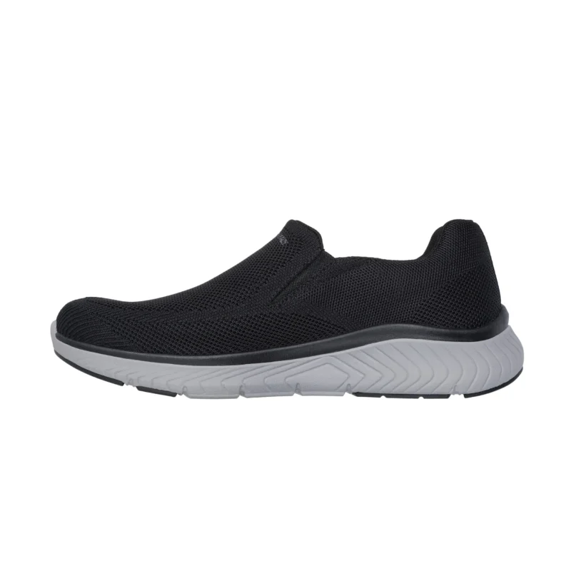 خرید کفش مشکی بدون بند اسکچرز مدل 205345 BLK Relaxed Fit: Arch Fit Crosser - Locke از ایران اسکیچرز