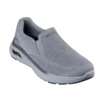خرید کفش طوسی بدون بند اسکچرز مدل 205345 GRY Relaxed Fit: Arch Fit Crosser - Locke از نمایندگی اسکیچرز