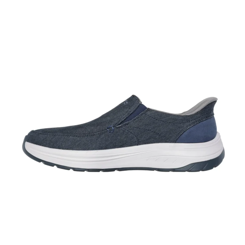 کفش بدون بند سرمه‌ای مردانه اسکچرز مدل 205356 NVY Slip-ins: Decklan - Gulliver آسان پوش از نمایندگی اسکیچرز