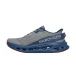 خرید کفش طوسی رانینگ مردانه اسکچرز اورجینال مدل 220421 GYNV Slip-ins: Max Cushioning Glide-Step - Advert از نمایندگی اسکیچرز